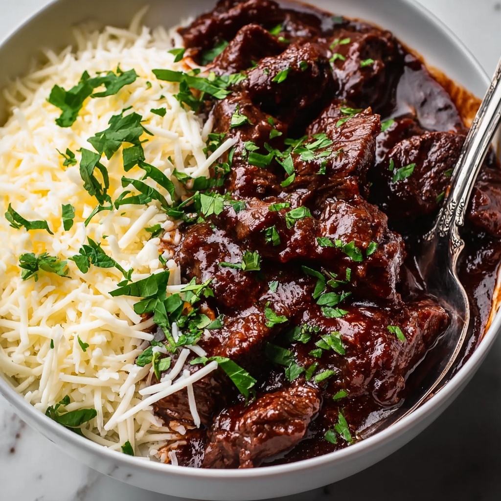 Chile Colorado: Tender Beef in Rich Guajillo and Ancho Chile Sauce Recipe - Recipe Image