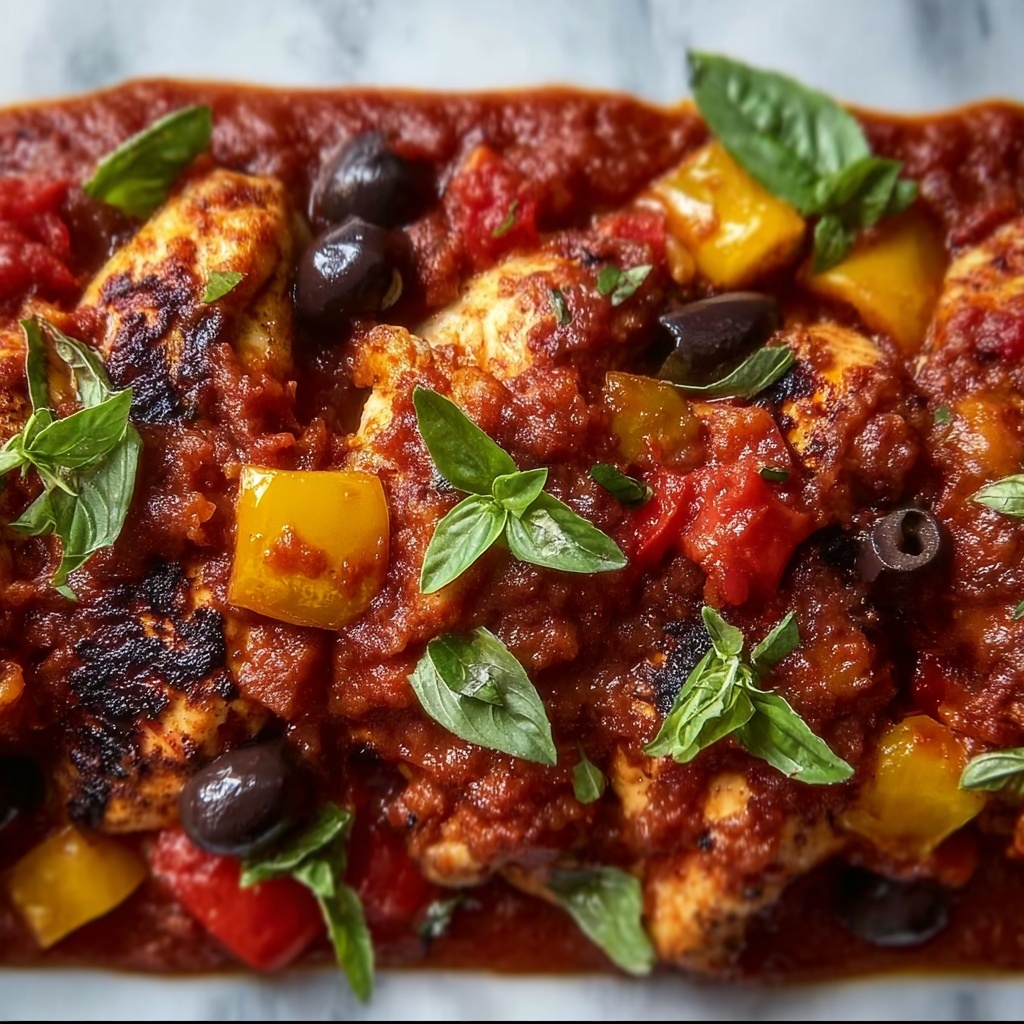 Classic Chicken Cacciatore Recipe - Recipe Image