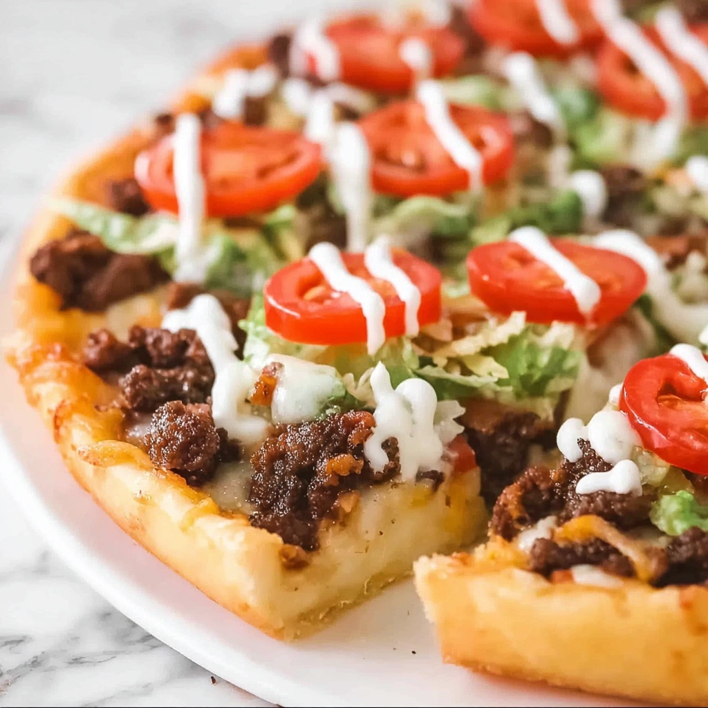Taco Pizza Recipe - Recipe Image