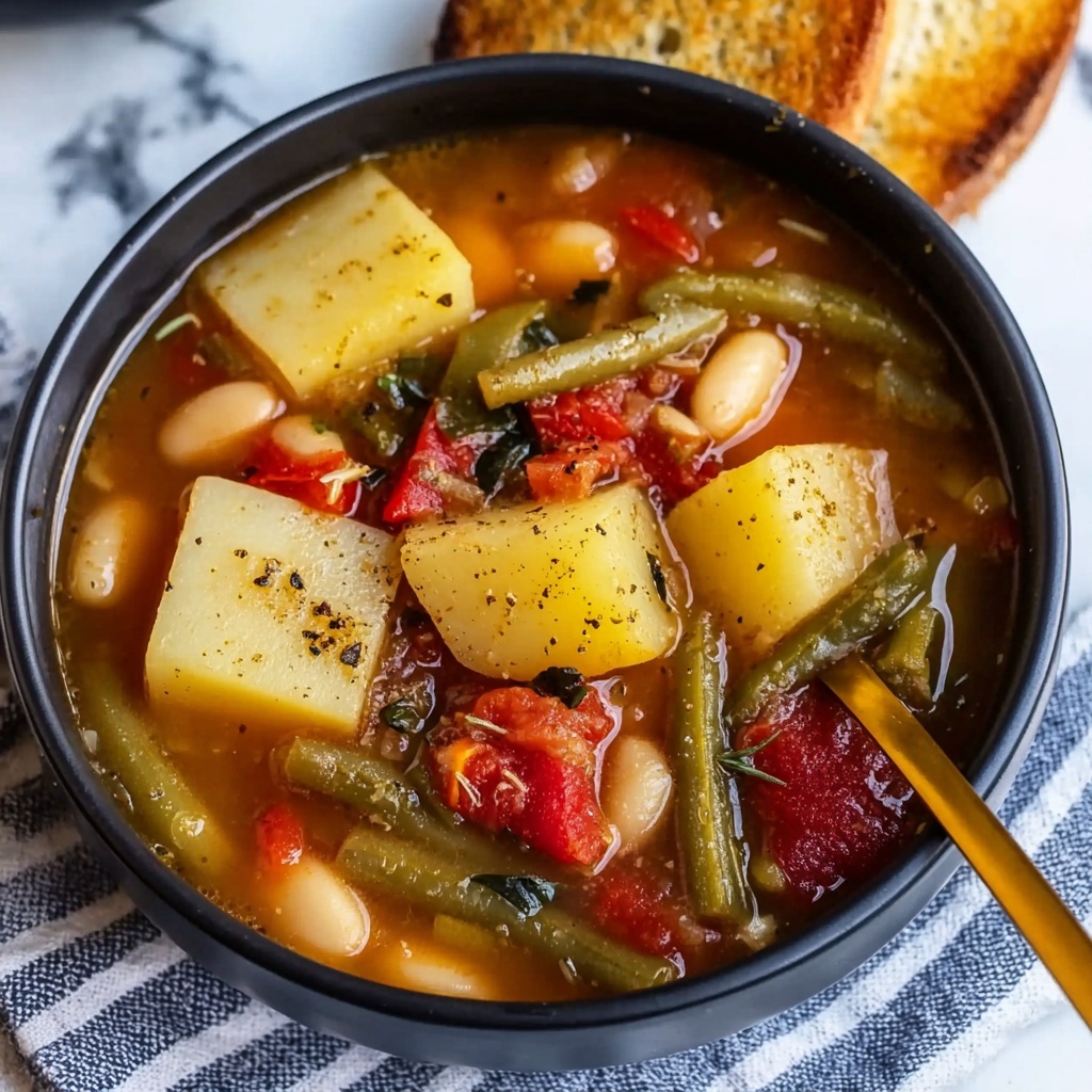 Instant Pot Vegetable Soup Recipe - Recipe Image