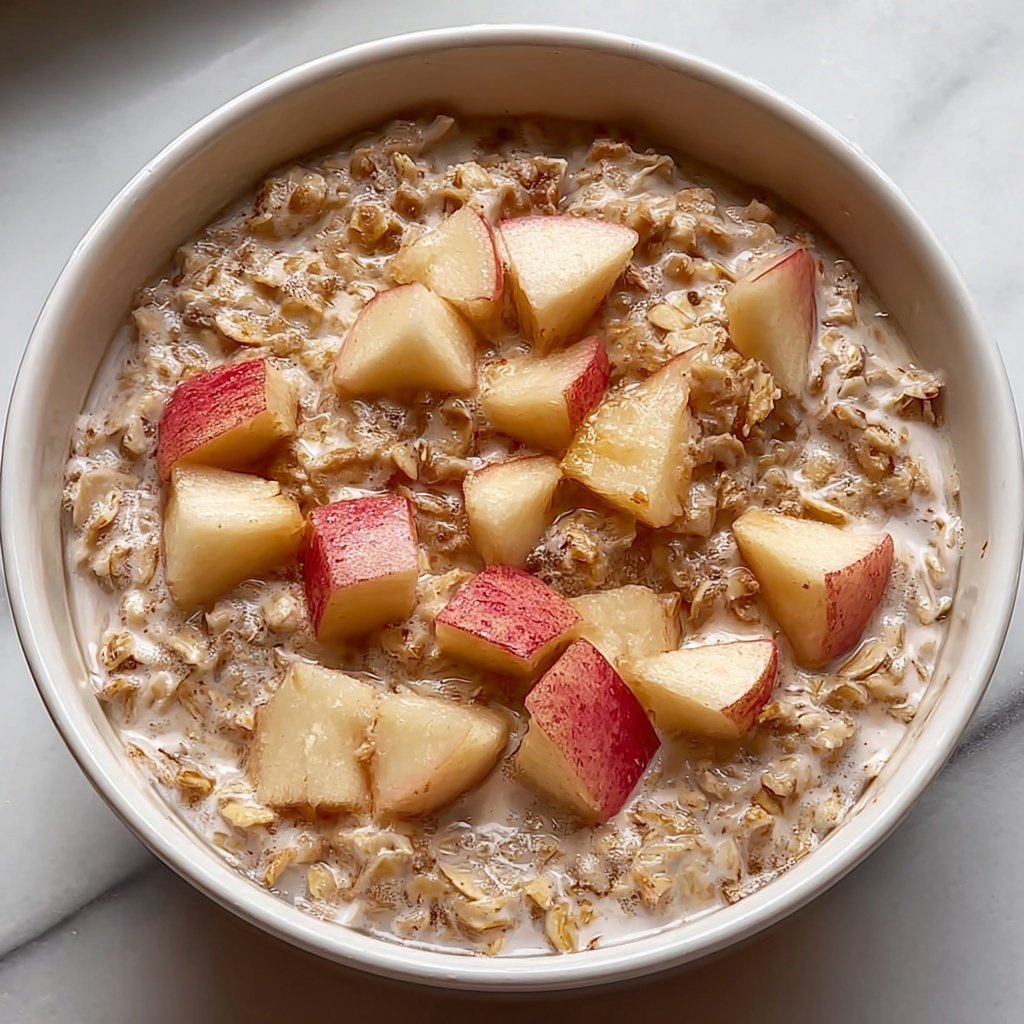Overnight Apple Cinnamon Oats Recipe - Recipe Image