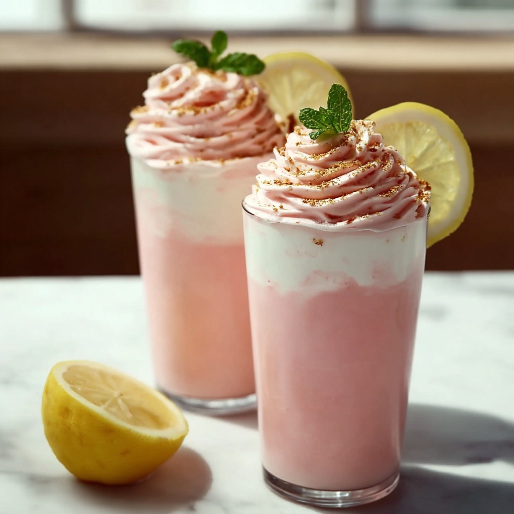 Whipped Pink Lemonade Recipe - Recipe Image