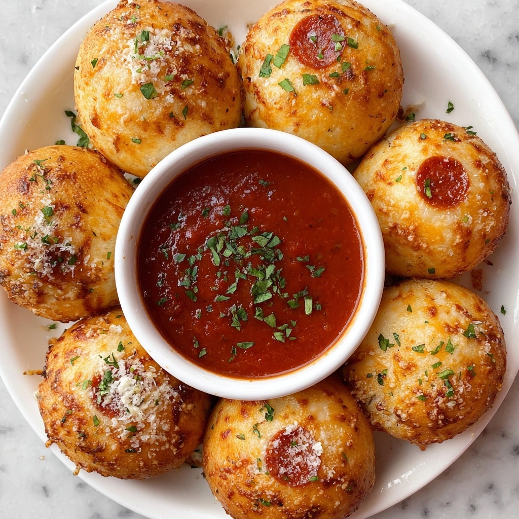 Pepperoni Pizza Bombs Recipe - Recipe Image