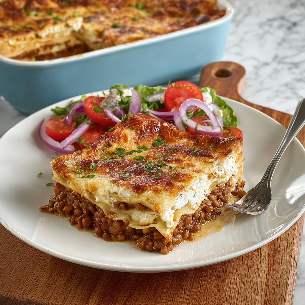Vegetarian Pastitsio Recipe - Recipe Image