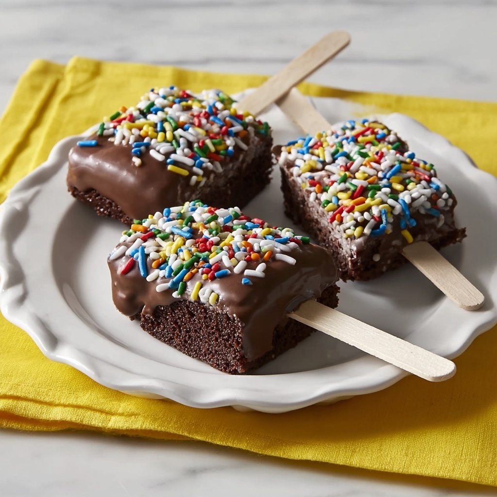 Brownies on a Stick Recipe - Recipe Image