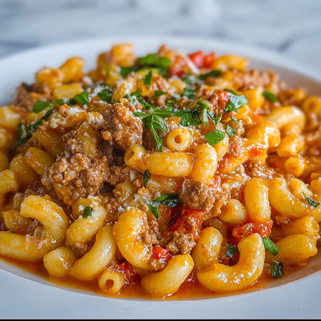 One Pot Beefaroni Recipe - Recipe Image