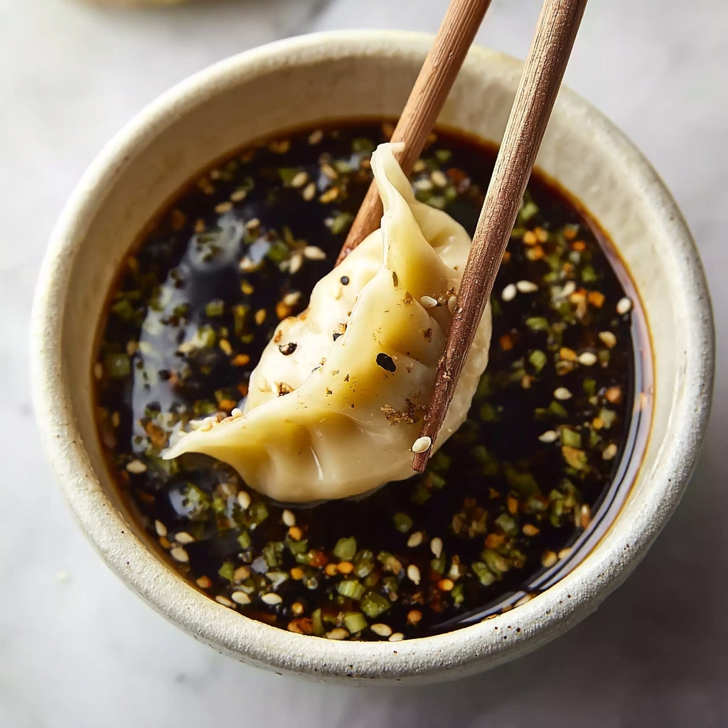 Potsticker Dipping Sauce with Soy, Sesame, and Ginger Recipe - Recipe Image