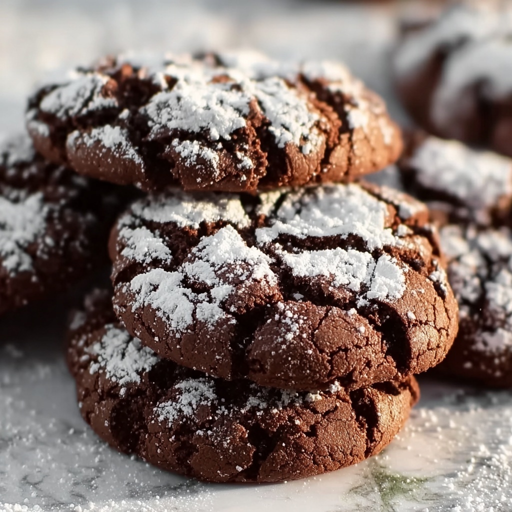 Chocolate Crinkle Cookies Recipe - Recipe Image