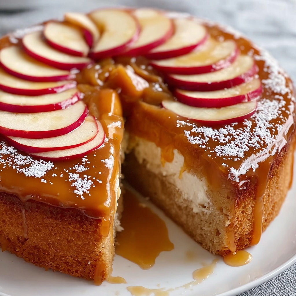 Maple Apple Ricotta Cake Recipe - Recipe Image