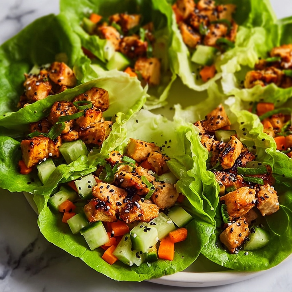 Thai Chicken Lettuce Wraps Recipe - Recipe Image