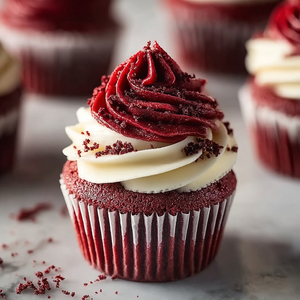 Irresistible Red Velvet Cupcakes Recipe - Recipe Image