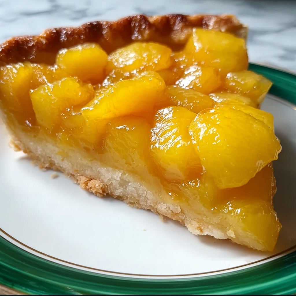 Irresistible Mango Pie: A Luscious Vegan Dessert Recipe - Recipe Image