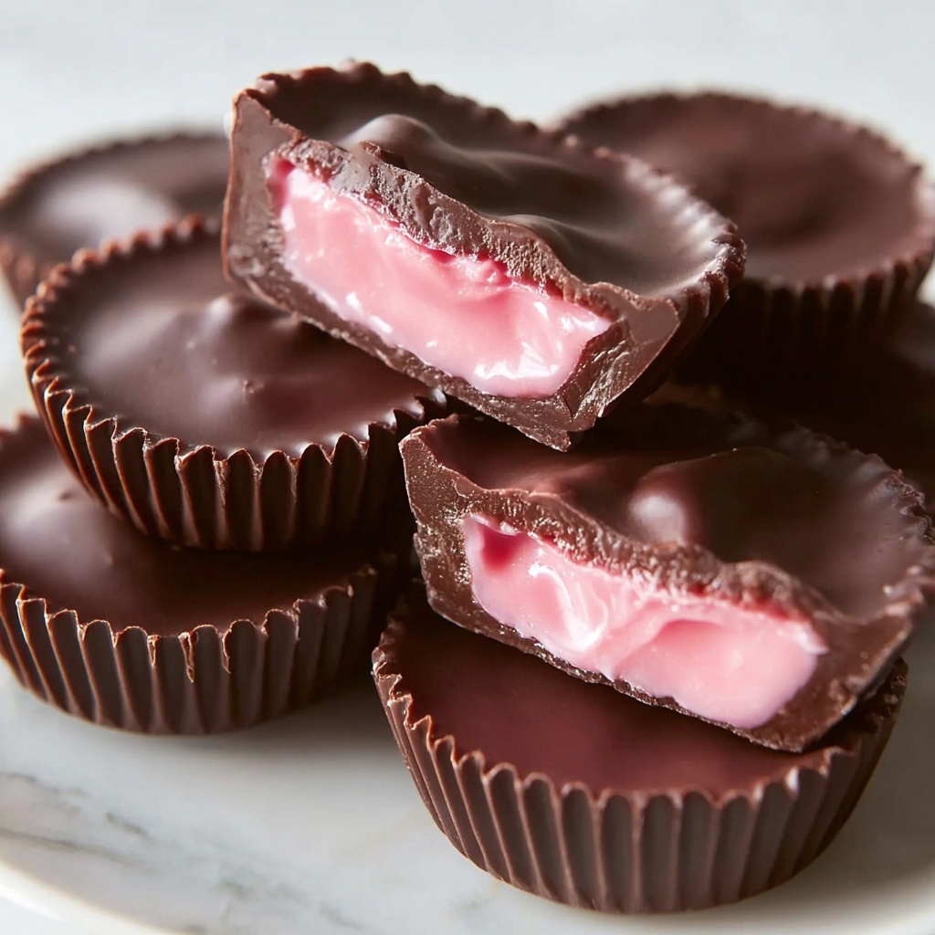 Strawberry Cream Chocolates Recipe - Recipe Image
