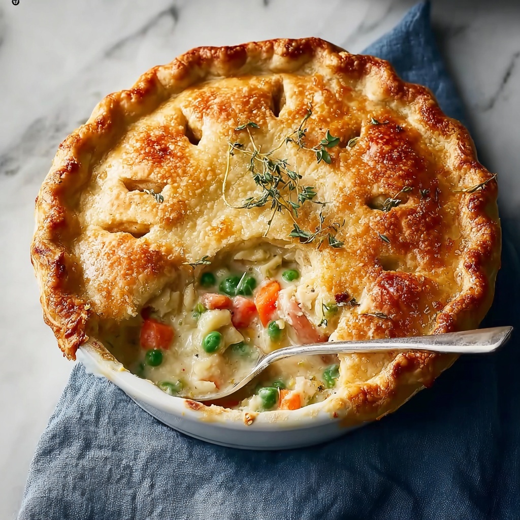 Easy Chicken Pot Pie Recipe - Recipe Image