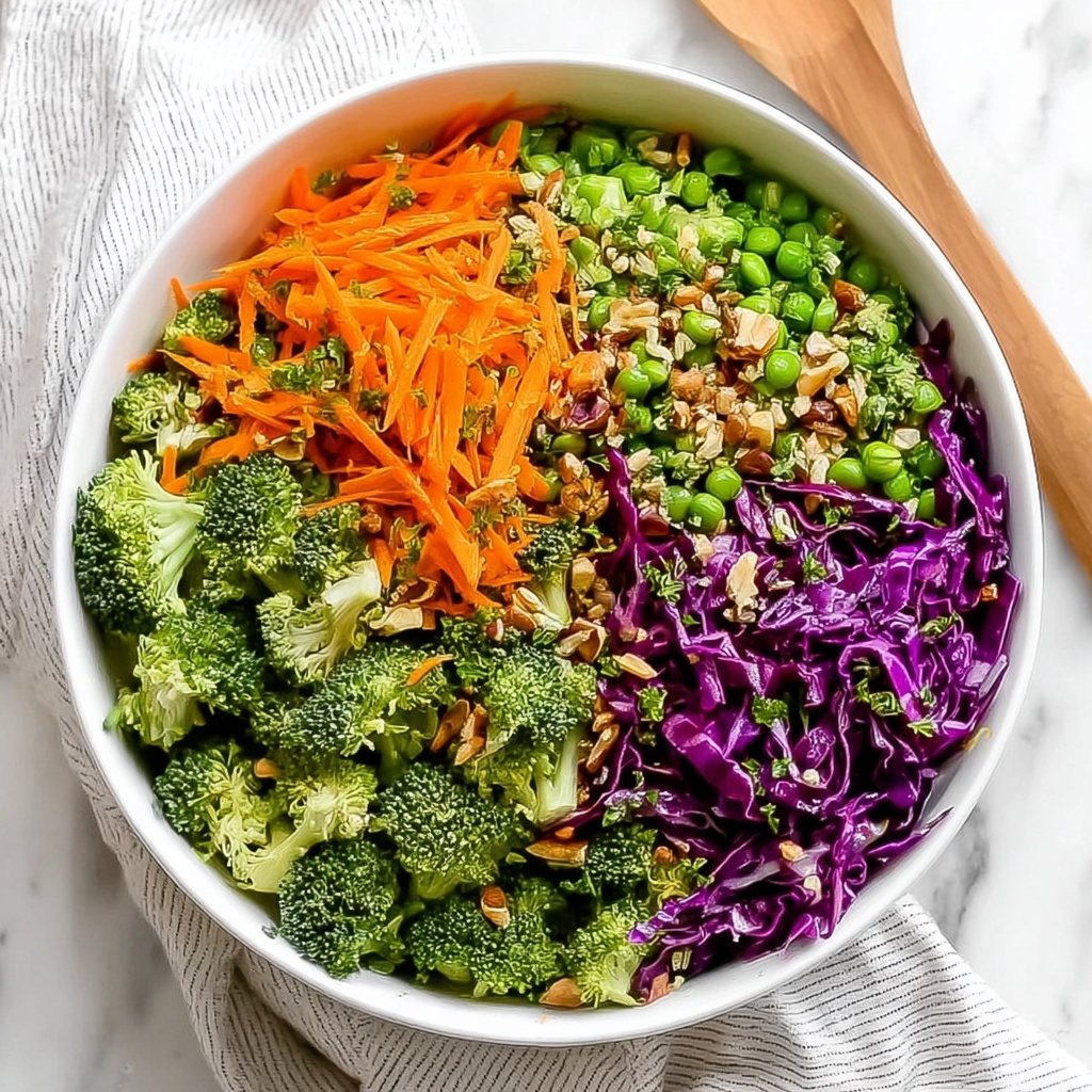 Broccoli Salad with Honey Dijon Dressing Recipe - Recipe Image