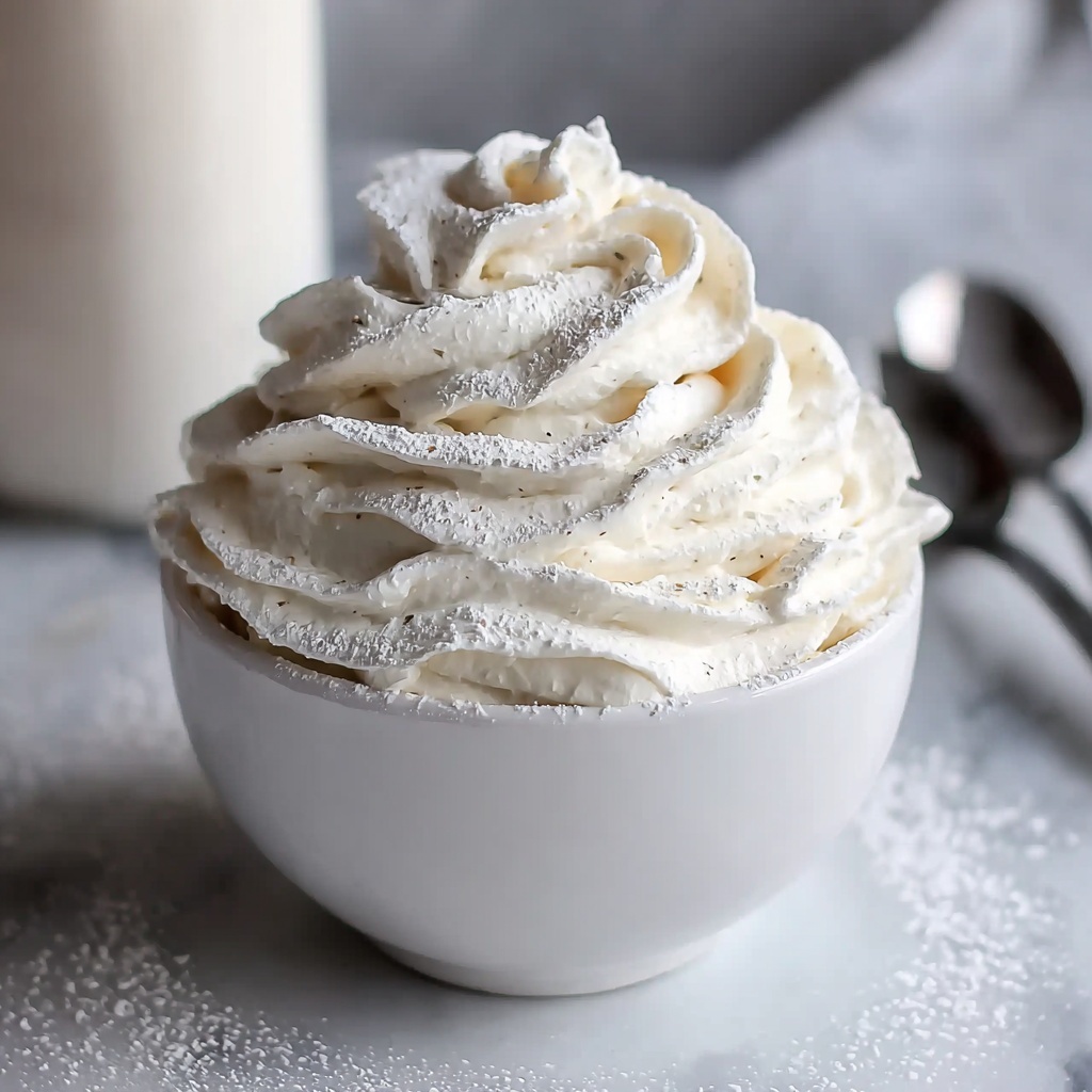 Homemade Whipped Cream Recipe - Recipe Image