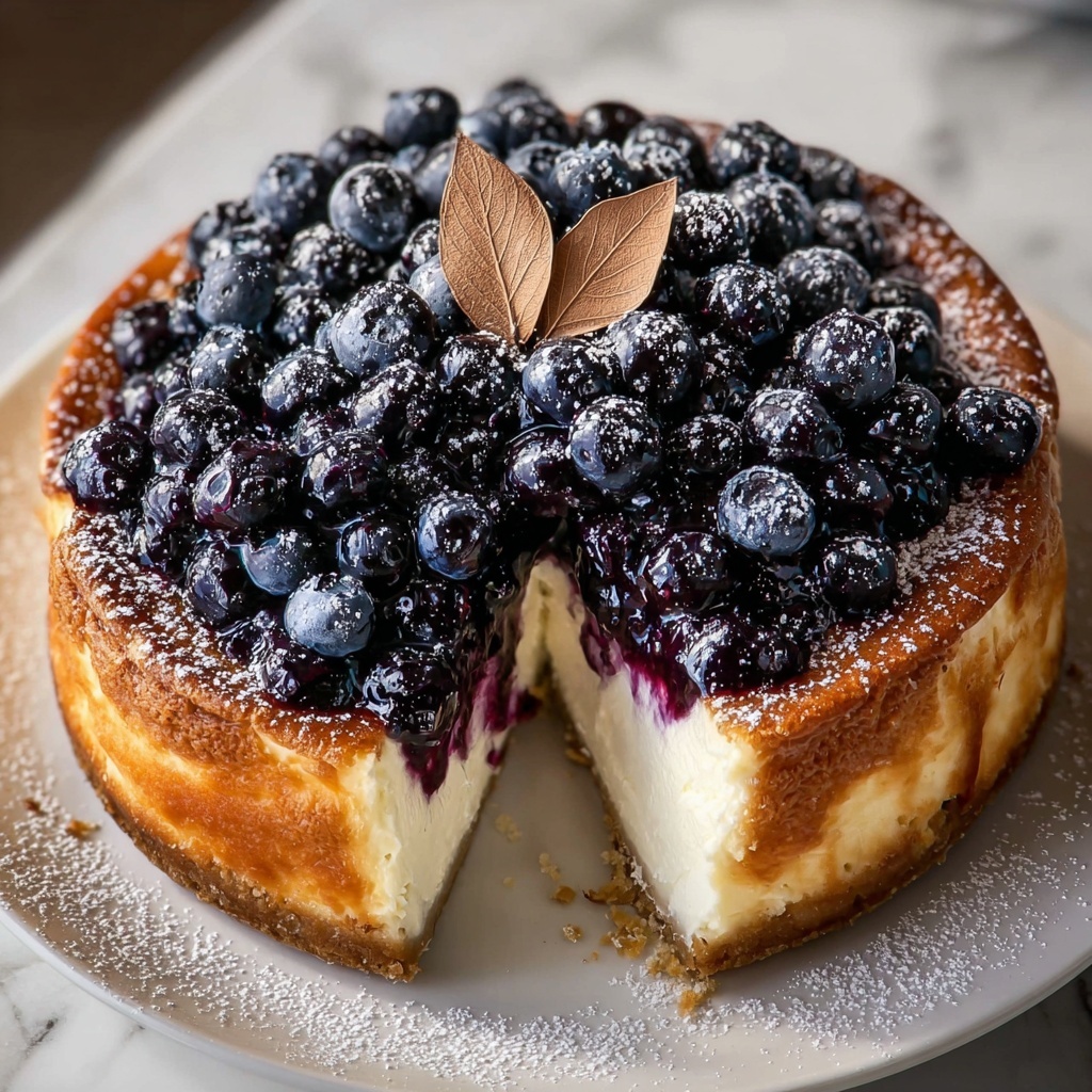 Blueberry Ricotta Pudding Cake Recipe - Recipe Image