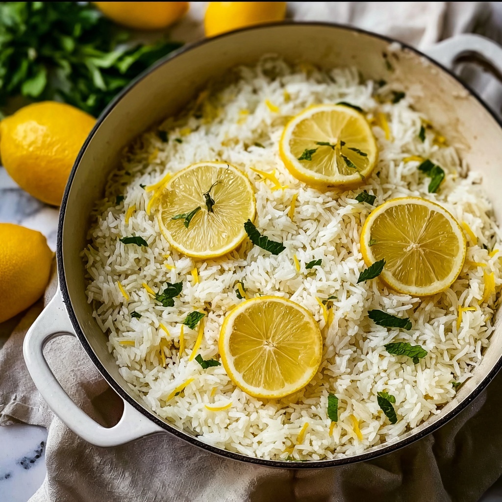 Greek Lemon Rice Recipe - Recipe Image