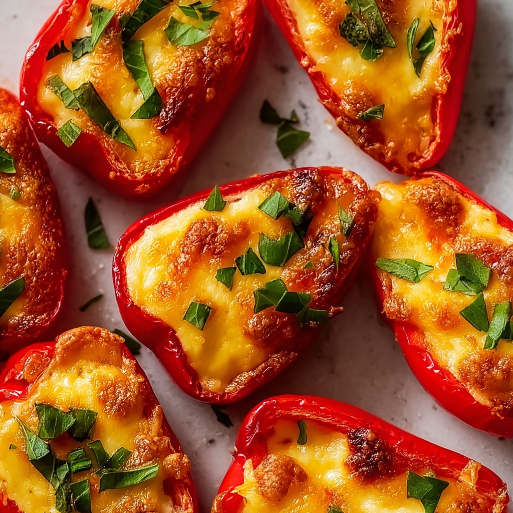 Pimento Cheese Stuffed Mini Peppers Recipe - Recipe Image