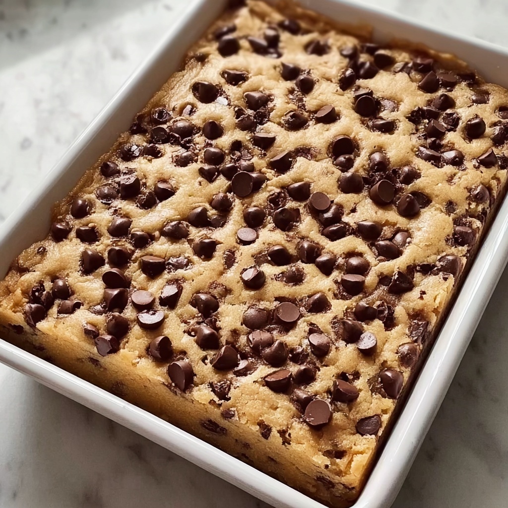 Chocolate Chip Cookie Bars Recipe - Recipe Image