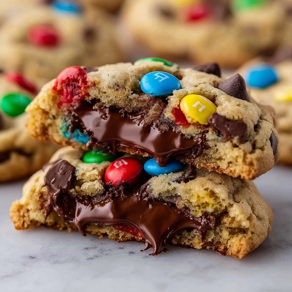 M&M Chocolate Chip Cookies with Vanilla Pudding Recipe - Recipe Image