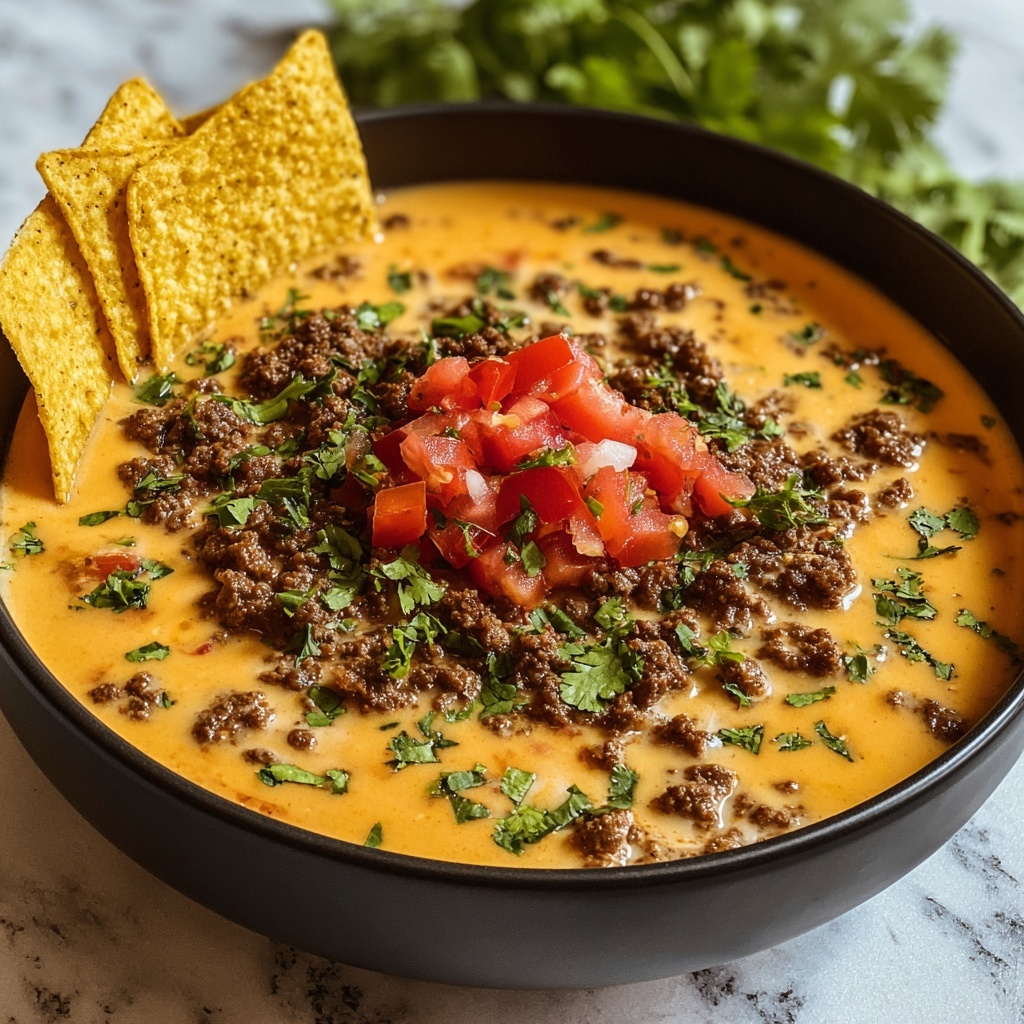 Beef Queso Dip Recipe - Recipe Image