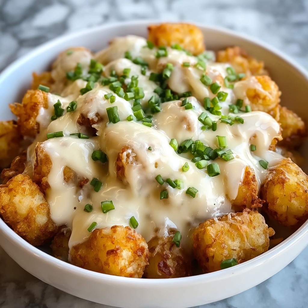 Tater Tot Poutine Recipe - Recipe Image