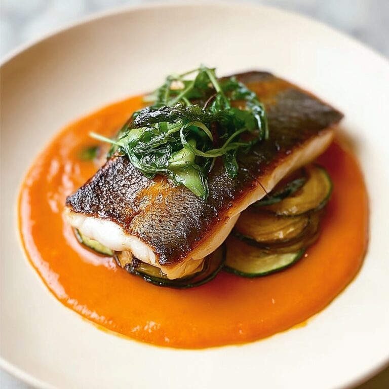 Glazed Trout with Carrot Purée and Spätzle Recipe