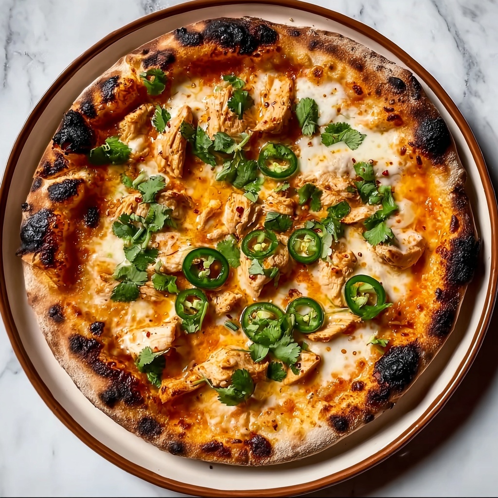 Butter Chicken Pizza Recipe - Recipe Image