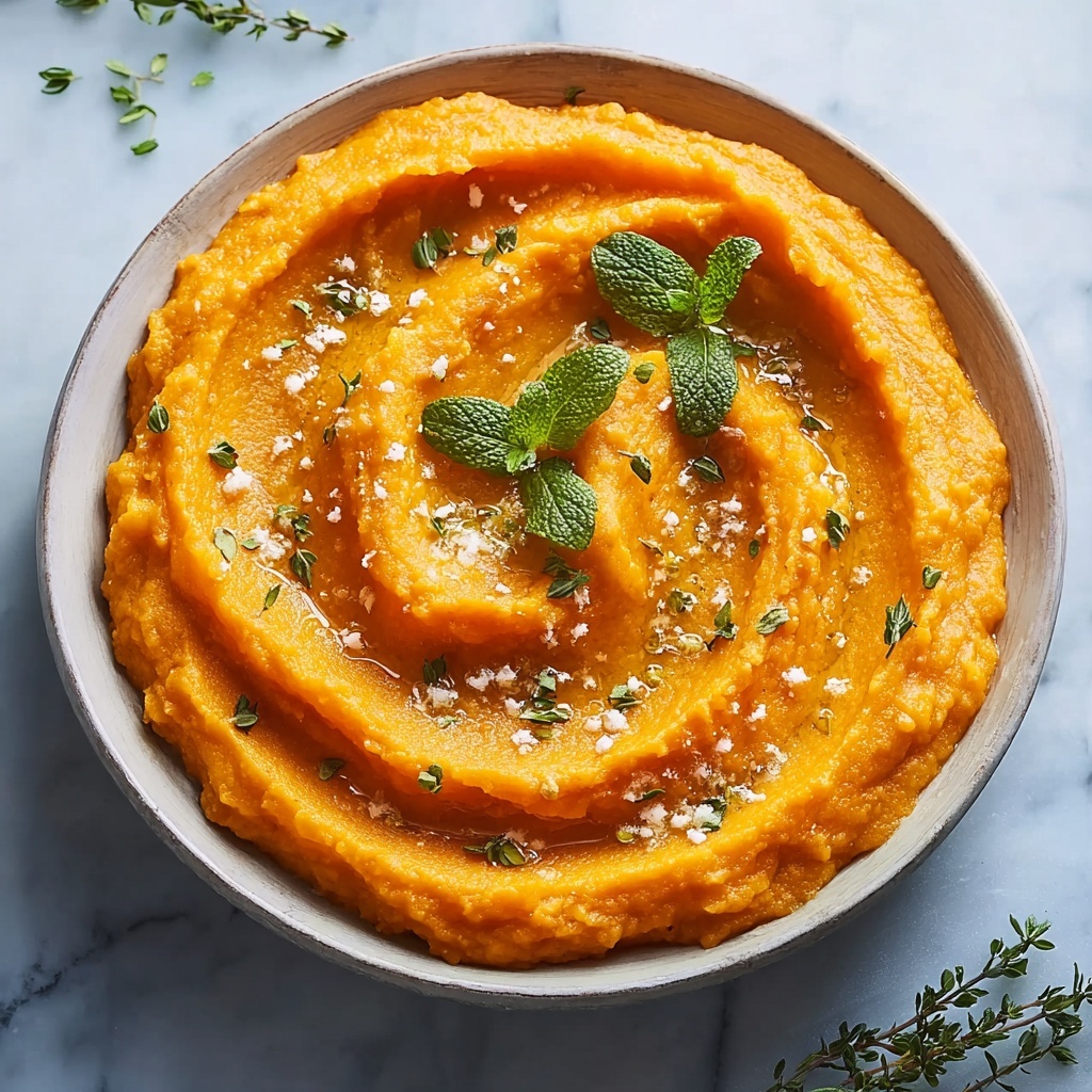 Creamy Maple Mashed Sweet Potatoes: A Soul-Warming Side Dish Recipe - Recipe Image