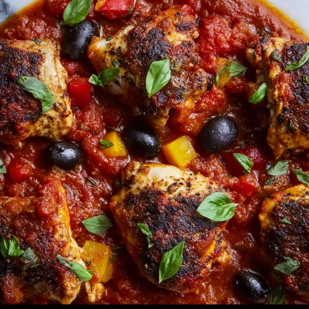 Classic Chicken Cacciatore Recipe - Recipe Image