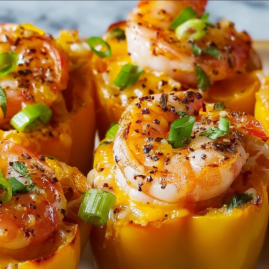 Bang Bang Shrimp Stuffed Peppers Recipe - Recipe Image
