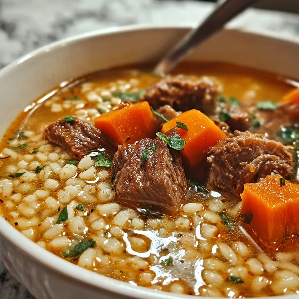 Best Beef Barley Soup Recipe for Cozy Nights Recipe - Recipe Image