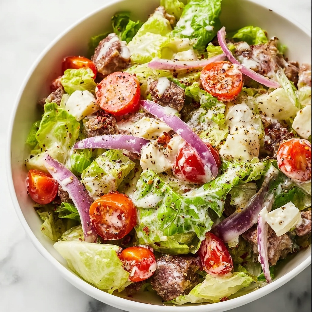 Italian Grinder Salad Recipe - Recipe Image