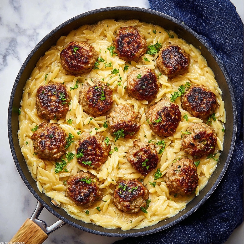 One Pan Chicken Meatballs with Marinara and Mozzarella Recipe - Recipe Image