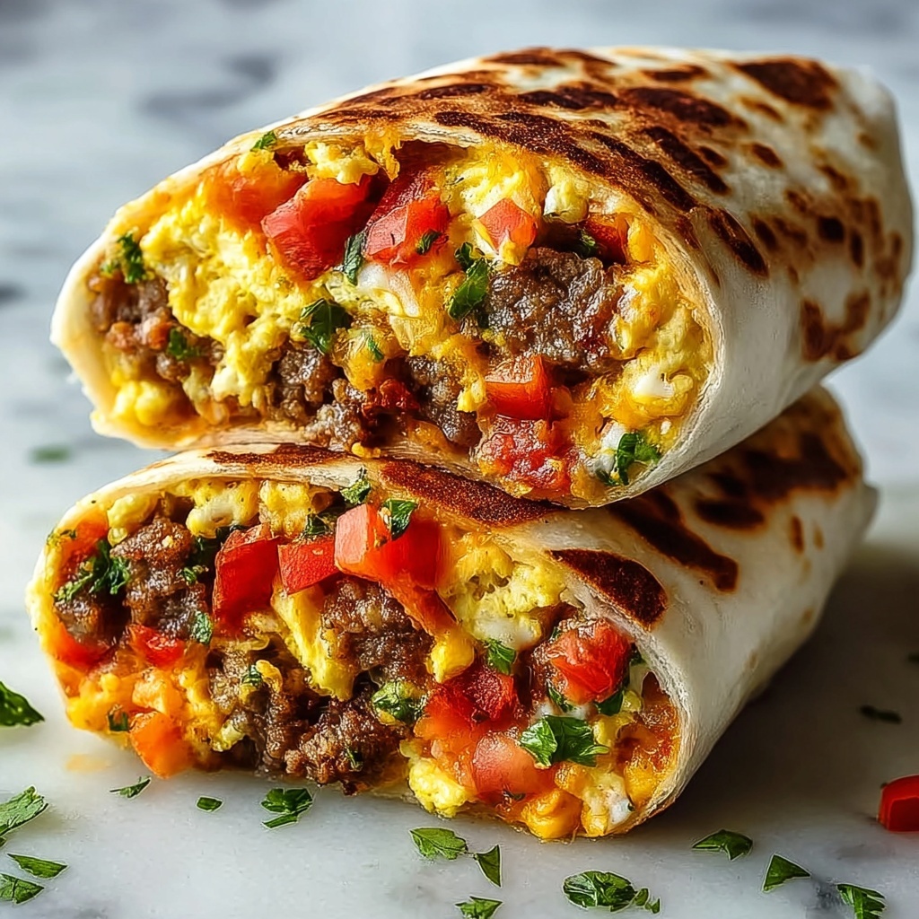 Freezer Breakfast Burritos Recipe - Recipe Image