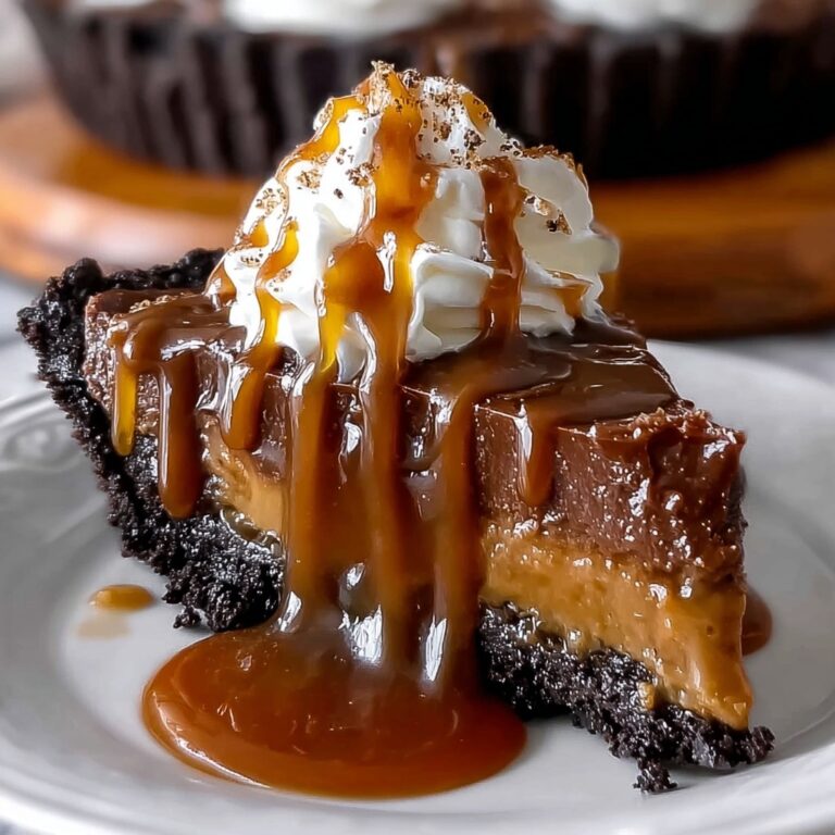 Decadent Caramel Brownie Pie Recipe