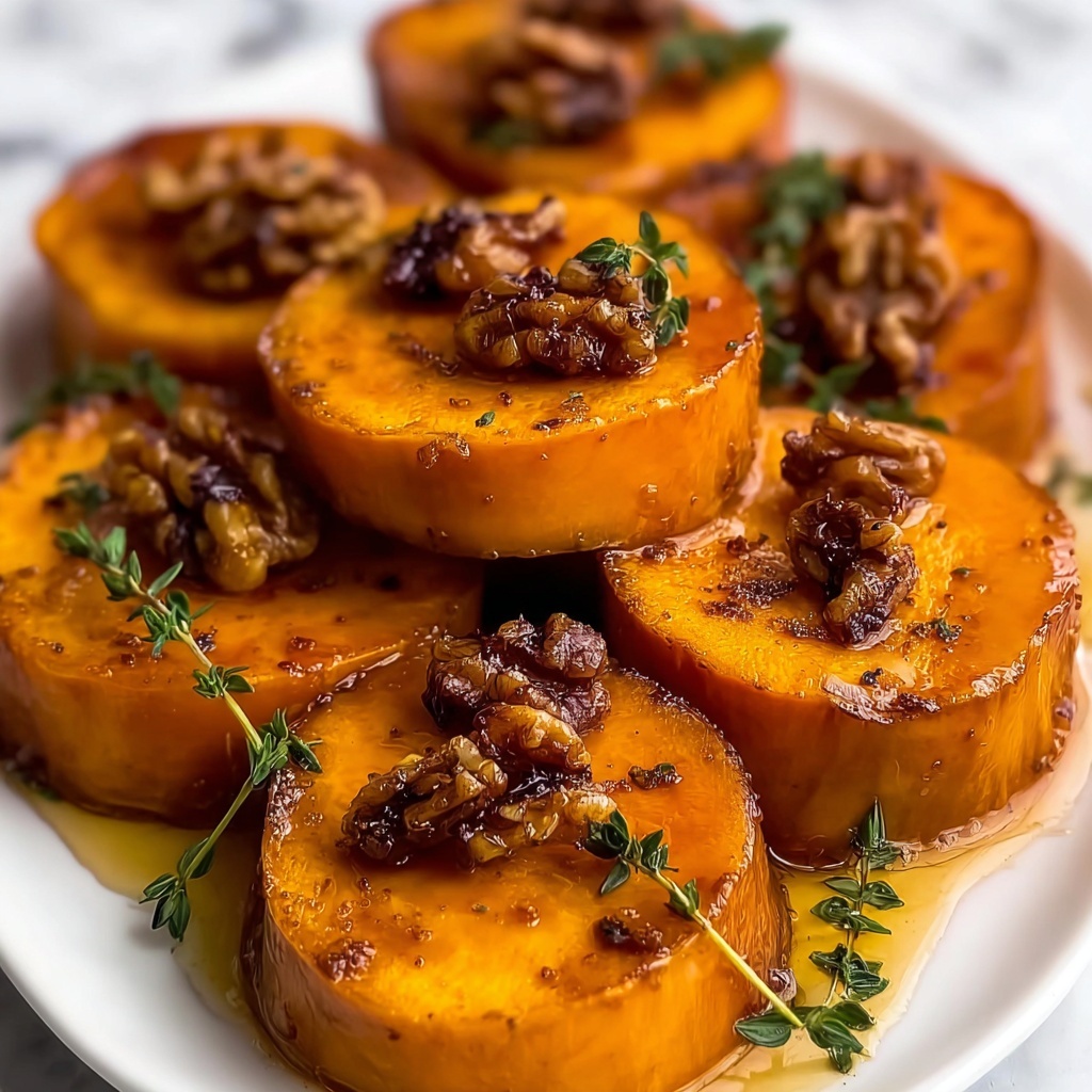 Walnut Maple Roasted Sweet Potatoes Recipe - Recipe Image