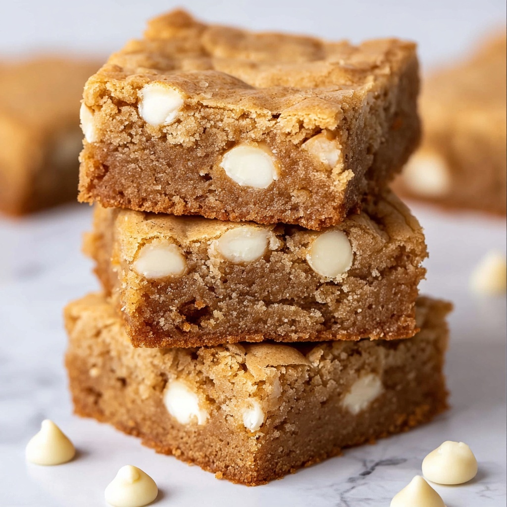 Irresistible Blondies Recipe - Recipe Image