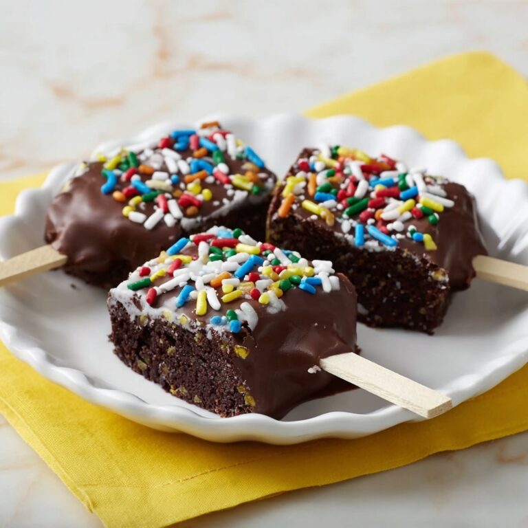 Brownies on a Stick Recipe
