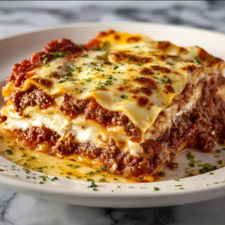 Homemade Classic Lasagna Recipe