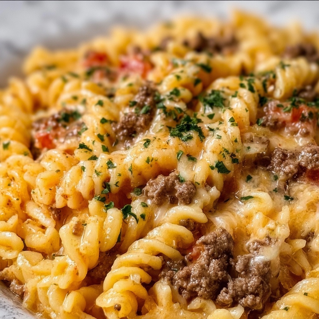 Creamy Ground Beef Pasta: An Incredible Comforting One-Pan Wonder Recipe - Recipe Image