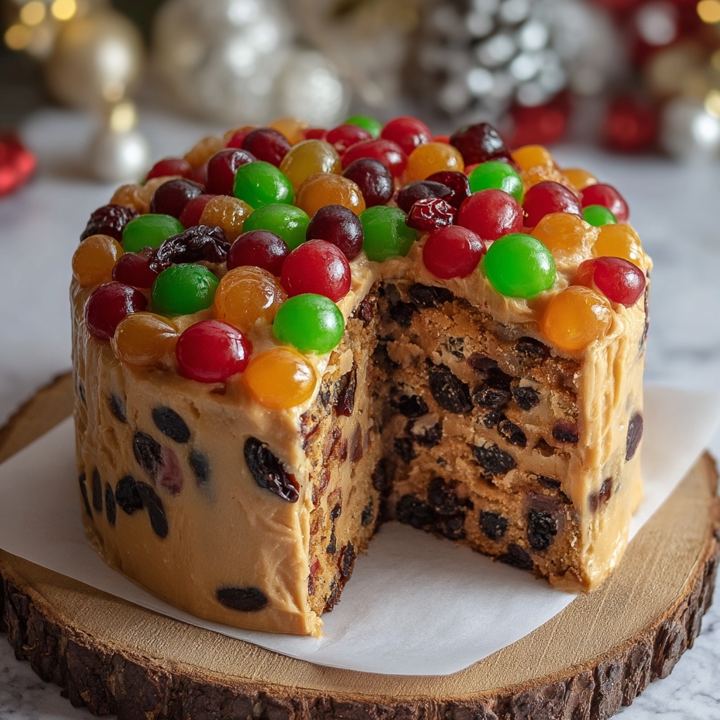 Christmas Fruit Cake: A Festive Classic Recipe - Recipe Image