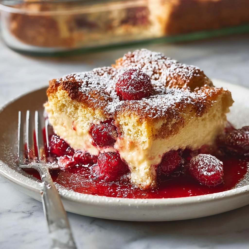 Raspberry Cheesecake French Toast Casserole Recipe - Recipe Image