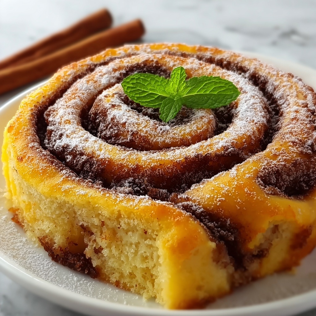 Sweet Potato Cinnamon Roll Cake Recipe - Recipe Image