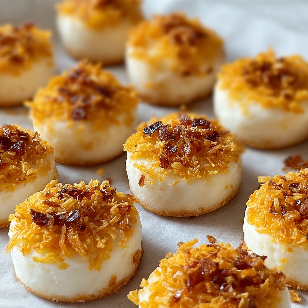Golden Cheese Crunch Bites Recipe - Recipe Image