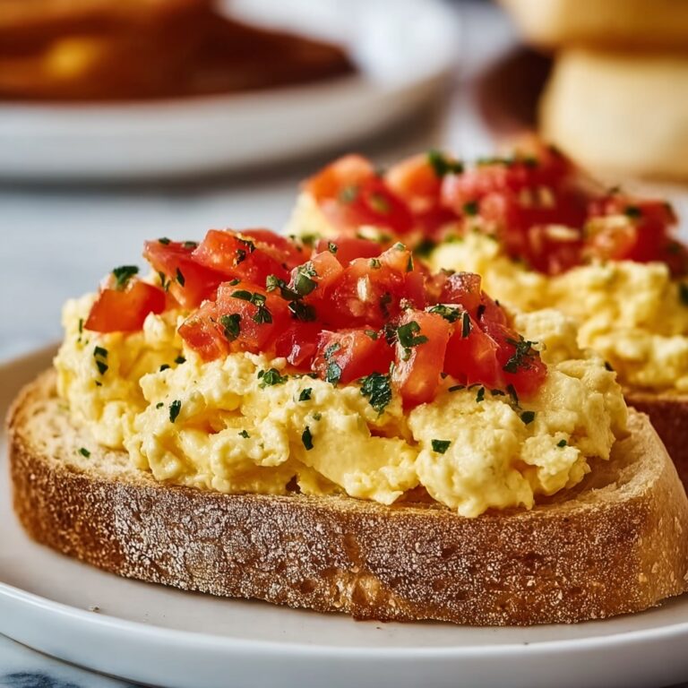 Spanish Hangover Breakfast: Catalan Tomato Bread with Scrambled Eggs Recipe