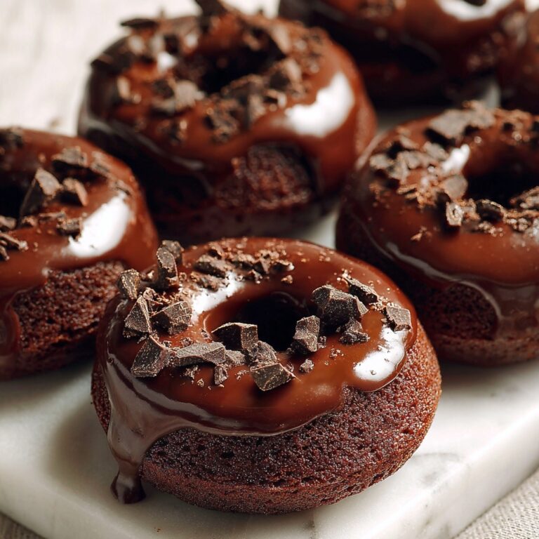 Irresistible Chocolate Cake Donuts Recipe