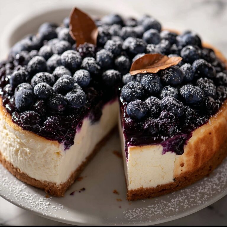 Blueberry Ricotta Pudding Cake Recipe