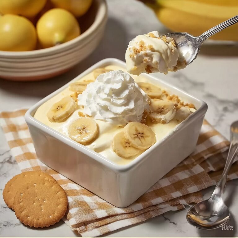 Creamy Banana Pudding with Vanilla Wafers Recipe